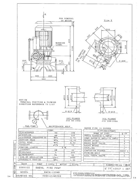 taiko centrifugal pump|taiko kikai emcn 125mb.